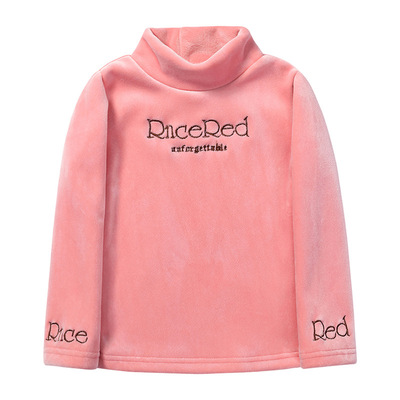 2025秋冬装新款儿童金丝绒打底衫