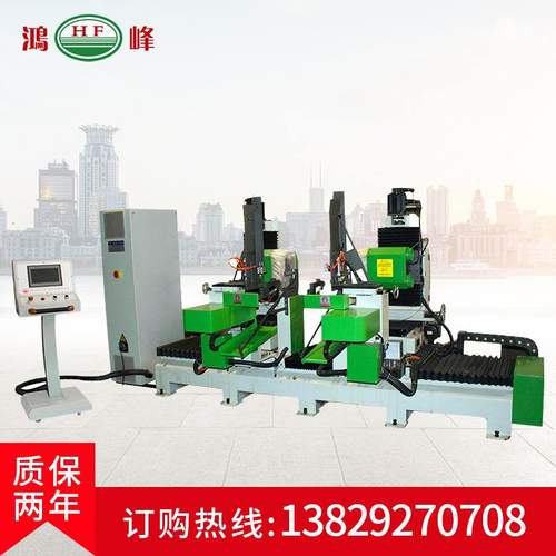 木工机械全自动数控双端榫头机双端开榫机出榫机设备铣槽钻孔机