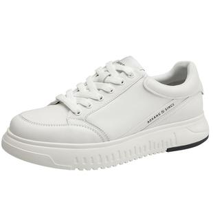 【运动皮鞋】奥康男鞋秋季新款低帮休闲舒适轻质透气板鞋