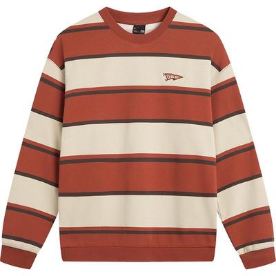 李宁抗菌男女同款套头无帽卫衣