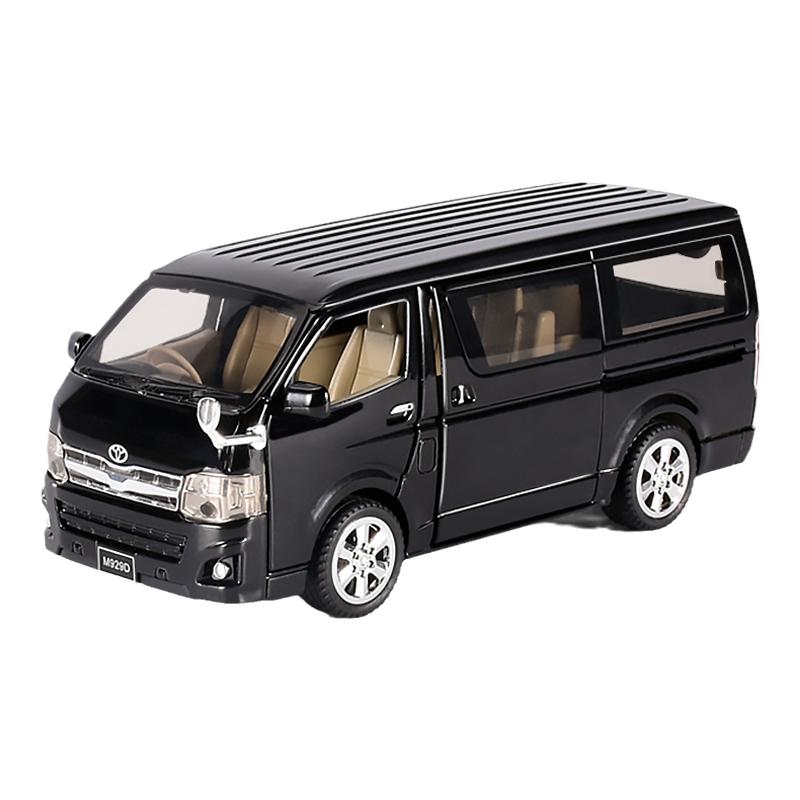 丰田模型仿真巴士声光儿童合金车