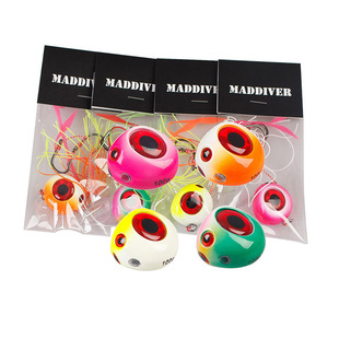 60g80g120g150g200g韩国炎月铁板饵真鲷鲈鱼红鱼海钓带钩路亚胡须