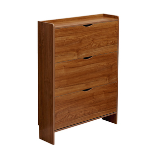 超薄鞋柜17cm经济型家用门口新款爆款收纳楼道窄入户翻斗式小鞋架