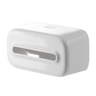 懒角落洗脸巾收纳盒壁挂式纸巾盒抽纸盒卫生间厨房倒挂卷纸架