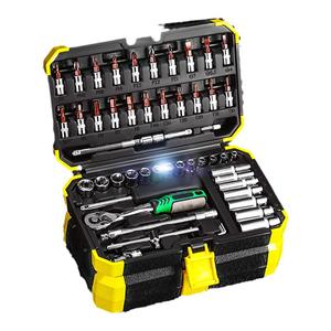 牛享53件套套筒扳手汽修工具大全修车工具套装小飞快速一套工具箱