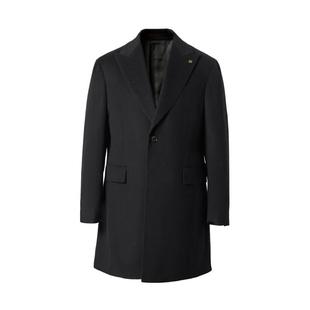 【羊毛羊绒大衣】VICUTU威可多男中长款绵羊毛山羊绒商务休闲大衣