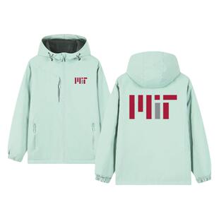 美国名校麻省理工MIT大学纪念校服冲锋衣同款周边外套夹克上衣服