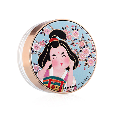 urcci悠姿轻盈散粉定妆粉粉饼