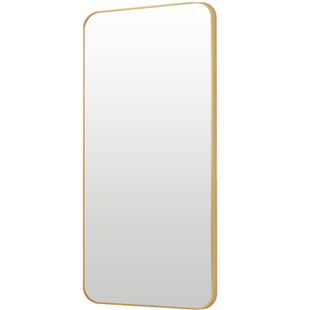 理发店镜子带灯发廊专用美发店镜台单面镜壁挂网红潮店触摸烫染镜