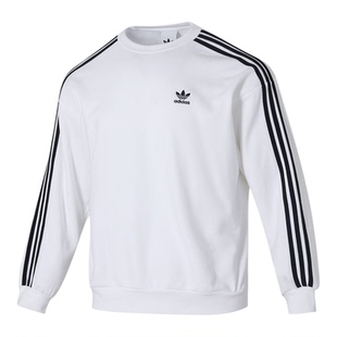 Adidas阿迪达斯男子2025秋百搭舒适运动宽松圆领卫衣套头衫KD1834