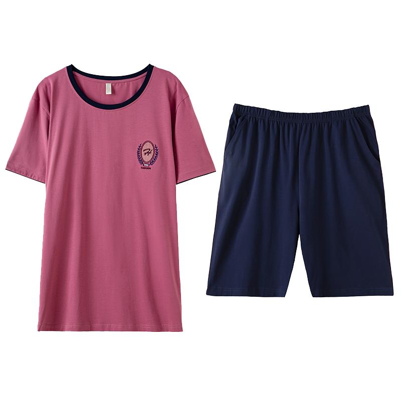 睡衣男款夏季短袖家居服