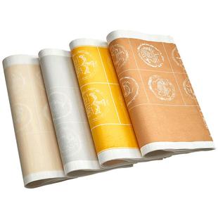 六品堂四尺四开对开粉彩半生熟宣纸28格子毛笔书法作品纸毛笔纸练毛笔字软笔考级比赛专用纸练习蜡染瓦当宣纸