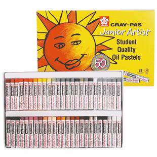 日本sakura樱花牌油画棒套装12色24色36色48色25儿童一年级幼儿园小学生专用蜡笔可水洗不脏手涂色涂鸦画画笔