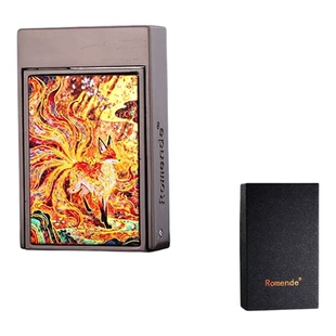 新款声控煤油打火机扎基拉姆火机男士高端创意智能感应抽屉多功能