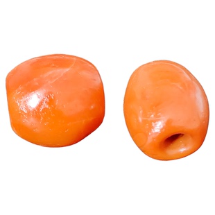 藏传回流老甘南红玛瑙桶珠枣珠精品满色满肉文玩顶珠手串108配珠