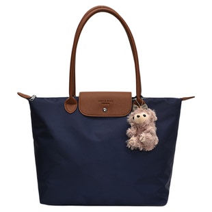 小众休闲托特大包包女包2026新款百搭单肩手提包大容量上学通勤包