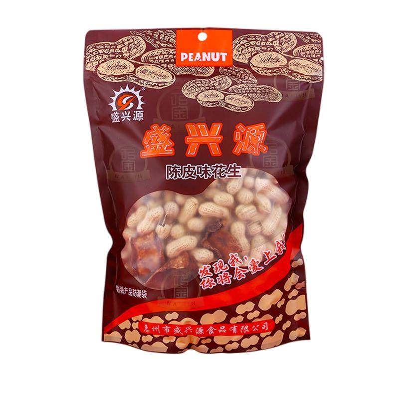 盛兴源陈皮味花生袋装500g零食