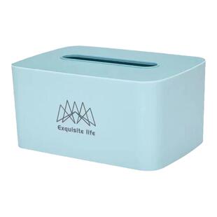 北欧轻奢家用纸巾盒客厅桌面方形抽纸盒餐巾纸收纳盒ins风卷纸盒