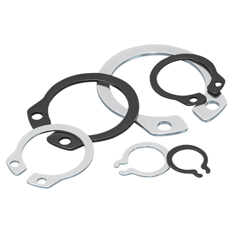 65MN锰/304不锈钢轴卡外卡轴用挡圈卡环卡簧弹性卡扣C型A形GB894