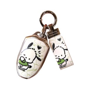 广汽传祺影豹钥匙套GS8影酷GS3可爱女包j16第二代宗师M8汽车扣j15