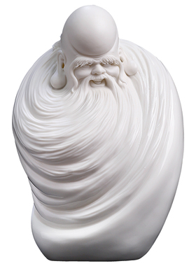 东方泥土福寿康宁德化白瓷寿星公