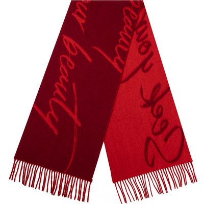 siggi红运围巾纯羊毛新年礼物