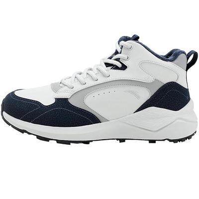 安踏男鞋加绒保暖棉鞋休闲运动鞋