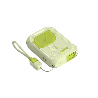 充电宝3C认证可上飞机自带AC插头数据线磁吸无线10000毫安五合一快充大容量便携移动电源适用苹果华为