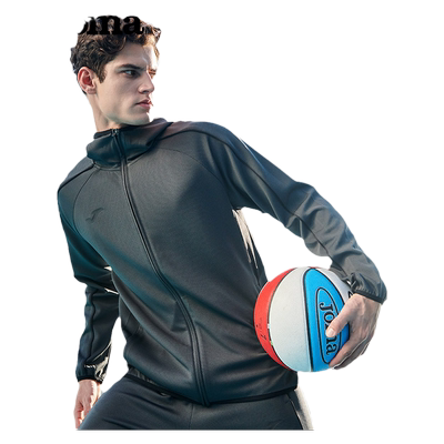 joma25年新款篮球针织外套运动户外野兽防风运动服连帽设计外套