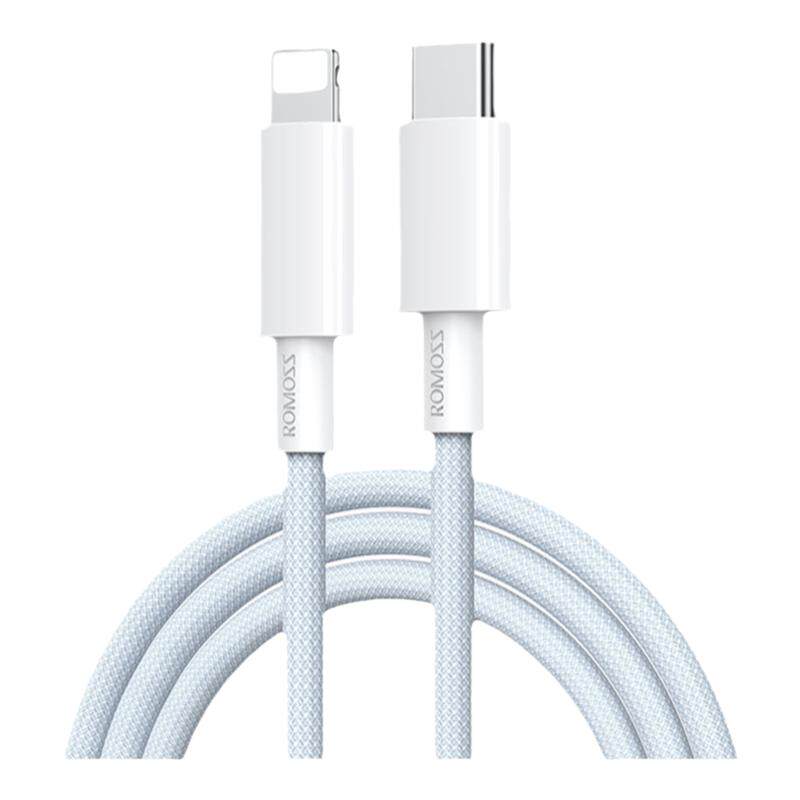 罗马仕PD27W编织绳快充数据线适用于苹果6-14iPhone8/9手机充电线