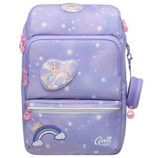 Gmt for kids减负护脊儿童书包轻便男女小学生1-6年级双肩包背包