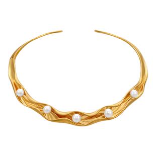 Mixx靡诗秋冬新品荷叶系列露珠颈圈Choker新中式优雅气质款女