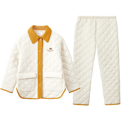 三层夹棉情侣睡衣Hodo/红豆