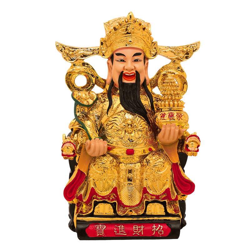 财神爷佛像家用店铺供奉摆件办公室店铺公司开业比干范蠡文财神像