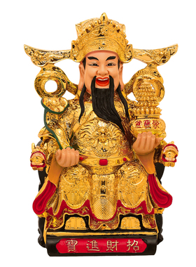 财神爷佛像供奉比干范蠡文财神像