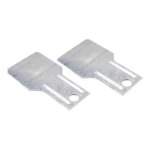 净化板吊片彩钢板直插片净化室吊顶配件洁净板插片净化工程加固片