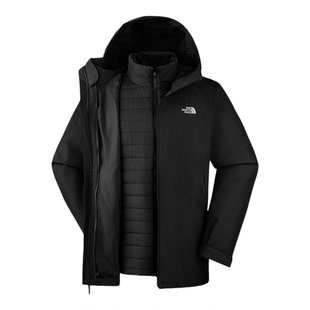 TheNorthFace北面25秋冬新款男户外防水棉服内胆三合一冲锋衣8FHW