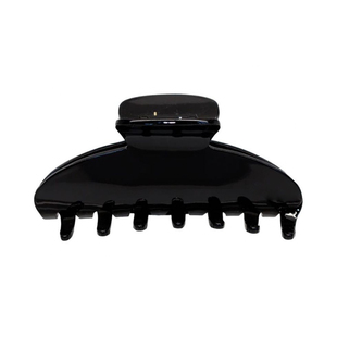 emijay同款经典简约纯黑色发夹ins优雅气质百搭抓夹后脑勺鲨鱼夹