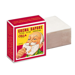 帝诗 cella milino 剃须皂 杏仁味老爷爷剃须皂泡沫丰富