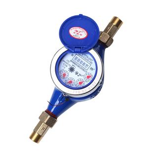 湿式水表家用旋翼式4分6分出租屋1520机械防倒转自来水高灵敏防滴