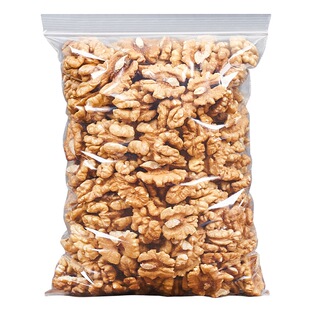 新货纸皮大核桃仁500g原味纸皮核桃肉坚果干果仁烘培商用批发