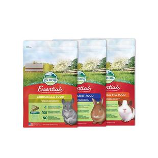 【自营】美国oxbow爱宝兔粮进口兔饲料龙猫粮豚鼠幼兔成兔老兔粮