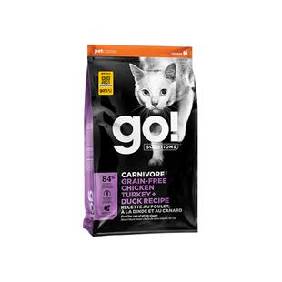 【自营】GO！SOLUTIONS无谷九种肉营养强健肌肉全猫粮3磅/1.36kg