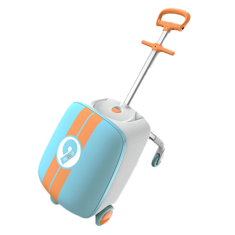 可登機(jī)遛娃親子旅行箱承重140斤