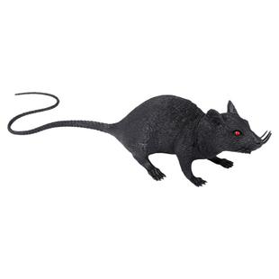 仿真老鼠模型塑胶白灰黑鼠教具拍摄写真道具整蛊愚人鬼节儿童玩具