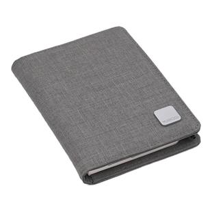 KACO爱乐A6随身笔记本套装PU软面本道林纸记事本+智途0.5黑色中性笔 高档商务会议礼品防水防污收纳卡包ALIO