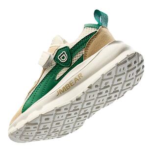 JMBEAR杰米熊男童2025年夏季防滑减震运动鞋中大童新款透气网面鞋