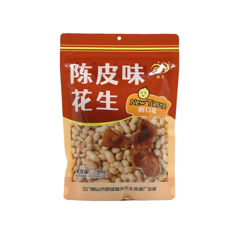 陈皮花生嘉禾鹤星江门坚果