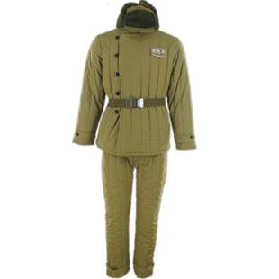 解放军条纹土黄色棉袄49式军装50式冬季抗战美援朝时期志愿军棉衣