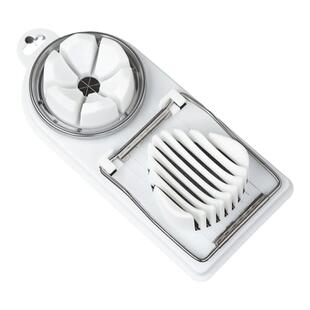 304不锈钢鸡蛋切片器松花蛋皮蛋日式多功能分割切块分瓣鸡蛋神器